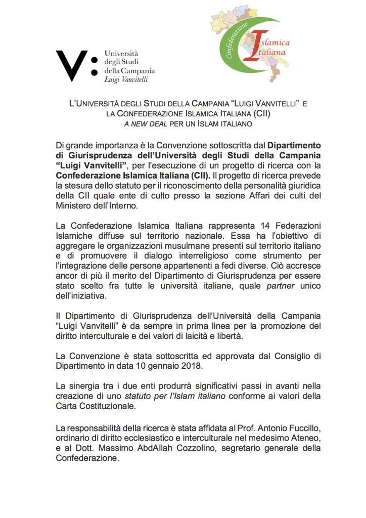 Comunicato Convenzione CII-1-1