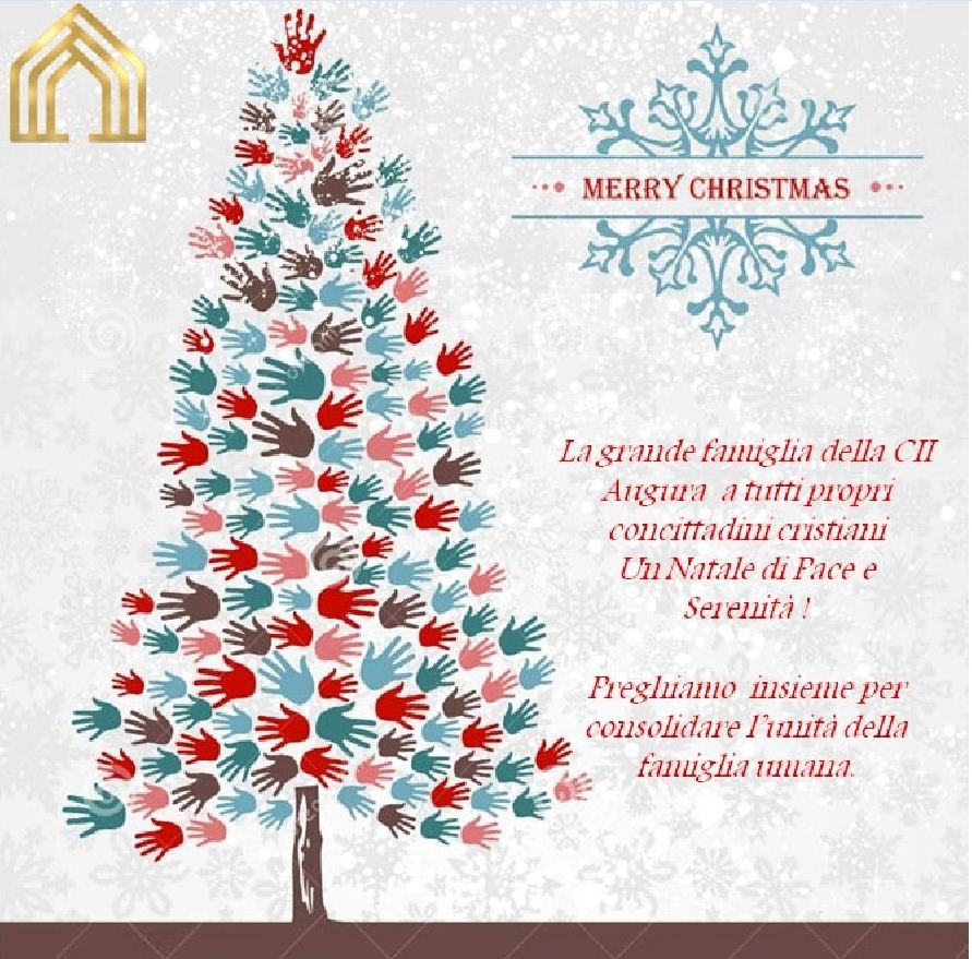 Natale Di Pace.Auguri Ai Nostri Concittadini Cristiani Di Un Natale Di Pace E Serenita Cii